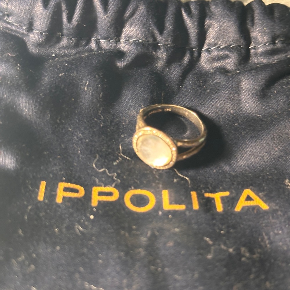 Ippolita Gold Ring with Translucent Stone